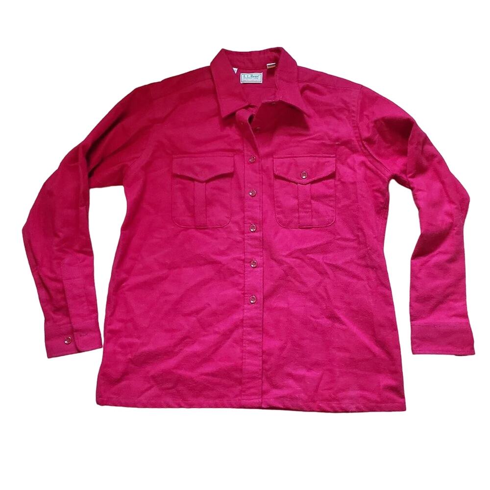 L.L. Bean Women's Button-Down chamois shirt